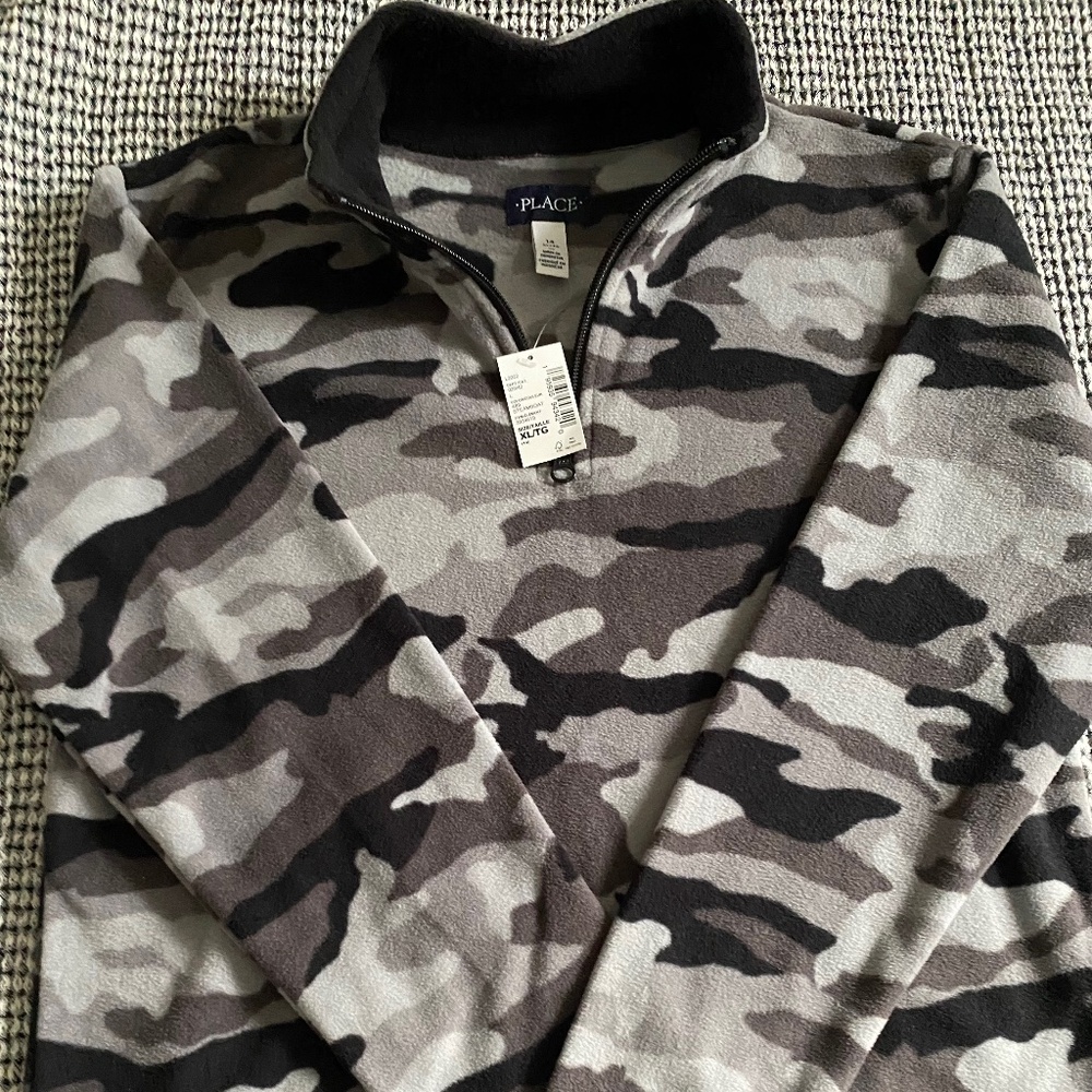 The Children’s Place- Fleece quarter Zip